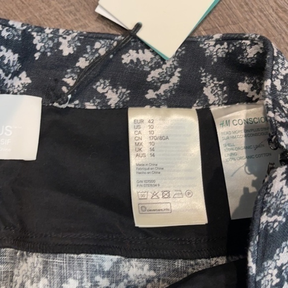 H&M conscious collection organic cotton shorts - Picture 3 of 4